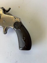 Cased ANTIQUE RARE  Smith & Wesson  .38 Single Action 2nd model Top Break Pocket Revolver - 5 of 19