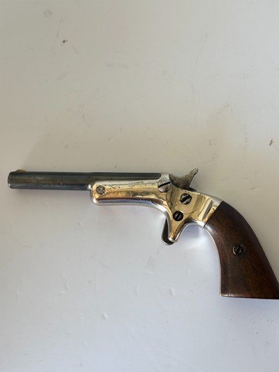 Nice Antique  J. Stevens Third model  Single shot .22RF Pistol. - Image 1 of 12