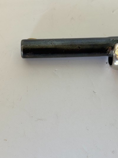 Nice Antique  J. Stevens Third model  Single shot .22RF Pistol. - Image 4 of 12