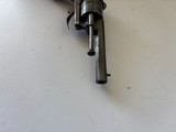Rare nice Antique Belgium 7mm Pin fire double action Revolver  - 5 of 16