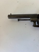Rare nice Antique Belgium 7mm Pin fire double action Revolver  - 9 of 16