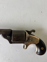 Moore’s Patent Firearms Co. Front Loading .32 cal Teat-fire single action spur trigger revolver. - Image 9 of 19
