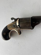Moore’s Patent Firearms Co. Front Loading .32 cal Teat-fire single action spur trigger revolver. - Image 6 of 19