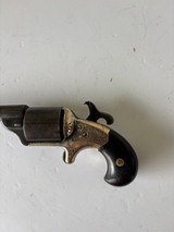 Moore’s Patent Firearms Co. Front Loading .32 cal Teat-fire single action spur trigger revolver. - Image 11 of 19