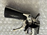 Rare Antique Belgium folding trigger .32 colt snub nose revolver. - 9 of 15