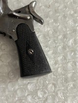 Rare Antique Belgium folding trigger .32 colt snub nose revolver. - 5 of 15