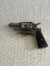 Rare Antique Belgium folding trigger .32 colt snub nose revolver. - 1 of 15