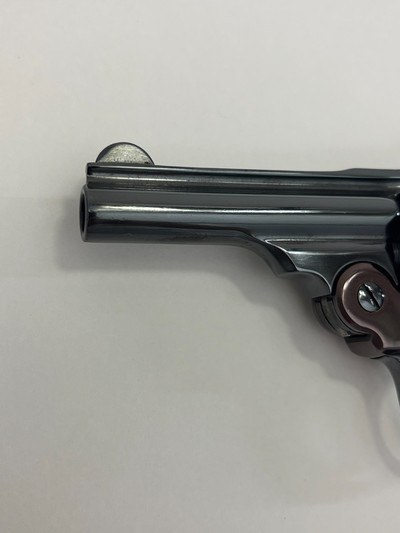 Iver Johnson top break 3rd model .32 S&Whammerless revolver - custom finish - holster - C&R OK - Image 5 of 20