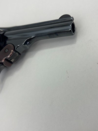 Iver Johnson top break 3rd model .32 S&Whammerless revolver - custom finish - holster - C&R OK - Image 9 of 20