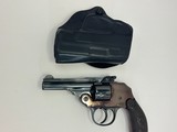 Iver Johnson top break 3rd model .32 S&Whammerless revolver - custom finish - holster - C&R OK - Image 2 of 20