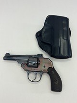Iver Johnson top break 3rd model .32 S&Whammerless revolver - custom finish - holster - C&R OK - Image 20 of 20