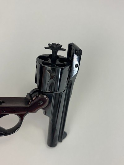 Iver Johnson top break 3rd model .32 S&Whammerless revolver - custom finish - holster - C&R OK - Image 17 of 20