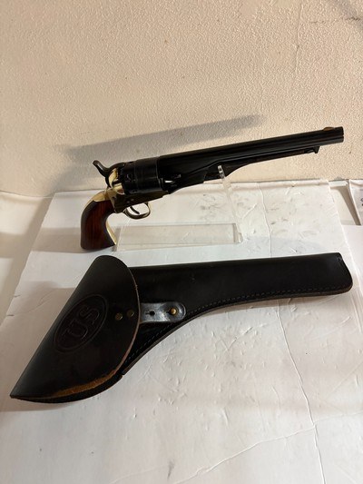 Unmarked Italian Model 1860 Army .44 cal Percussion Revolver - Image 1 of 19