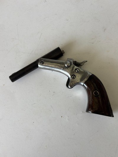 J. Stevens No. 41 4th model .22 rimfire  Pistol  C&R OK - - Image 6 of 16
