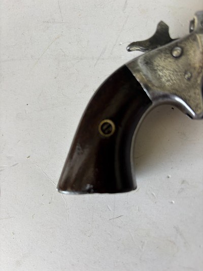 J. Stevens No. 41 4th model .22 rimfire  Pistol  C&R OK - - Image 10 of 16
