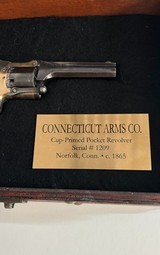 Connecticut Arms Company Pocket Revolver – Rare Late Variant Cup-Primed Cartridge Revolver - Image 2 of 18