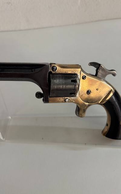 Connecticut Arms Company Pocket Revolver – Rare Late Variant Cup-Primed Cartridge Revolver - Image 10 of 18