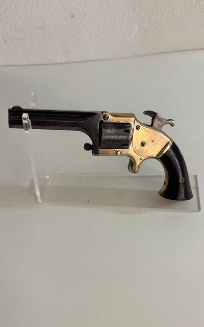 Connecticut Arms Company Pocket Revolver – Rare Late Variant Cup-Primed Cartridge Revolver - Image 8 of 18