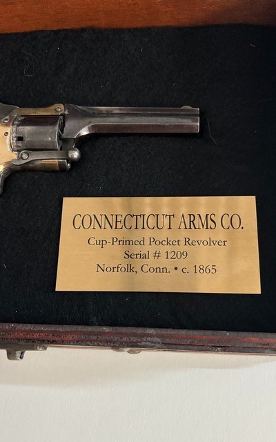 Connecticut Arms Company Pocket Revolver – Rare Late Variant Cup-Primed Cartridge Revolver - Image 2 of 18