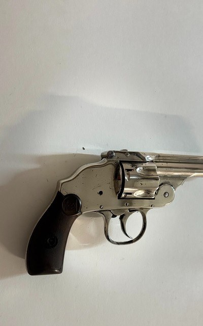 Harrington & Richardson .38S&W Hammerless Top Break Revolver C&R OK - Image 2 of 14