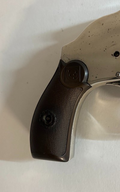 Harrington & Richardson .38S&W Hammerless Top Break Revolver C&R OK - Image 6 of 14