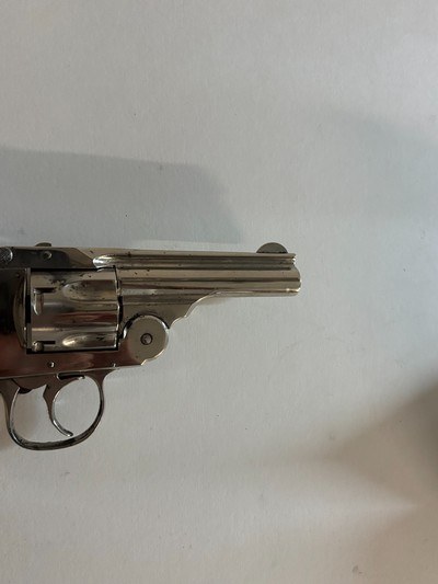 Harrington & Richardson .38S&W Hammerless Top Break Revolver C&R OK - Image 3 of 14