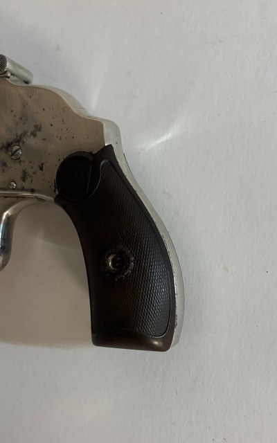Harrington & Richardson .38S&W Hammerless Top Break Revolver C&R OK - Image 9 of 14