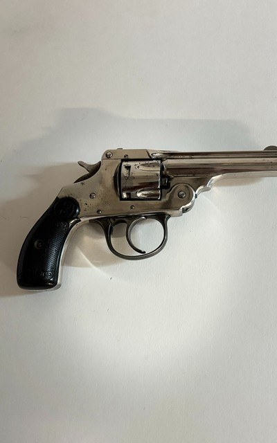 very nice Antique Iver Johnson 1st model Safety Top Break .32 S&W Revolver - Image 6 of 18