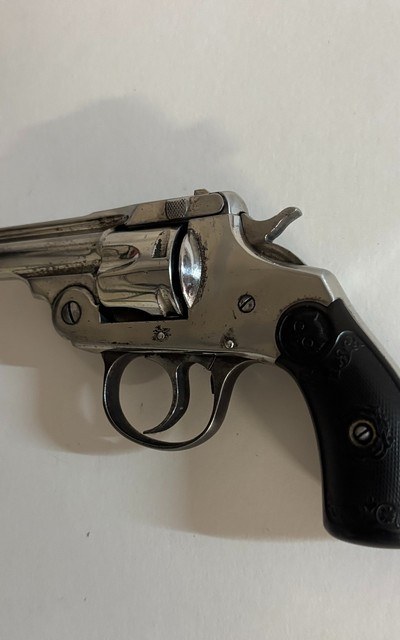 very nice Antique Iver Johnson 1st model Safety Top Break .32 S&W Revolver - Image 3 of 18