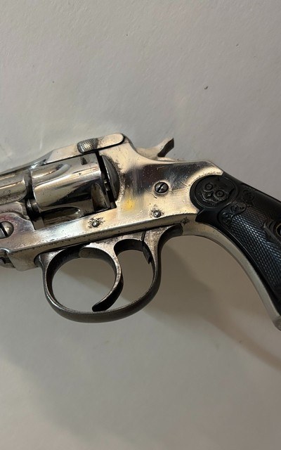 very nice Antique Iver Johnson 1st model Safety Top Break .32 S&W Revolver - Image 11 of 18