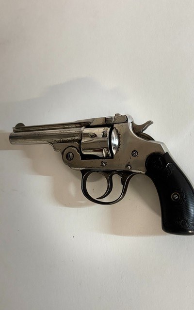 very nice Antique Iver Johnson 1st model Safety Top Break .32 S&W Revolver - Image 1 of 18