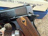 Colt 1911 WW1 100 year anniversary 45 Auto NIB - 5 of 11