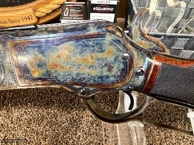 Winchester 1876 Deluxe Theodore Roosevelt 45-75 by Doug Turnbull - Image 8 of 25