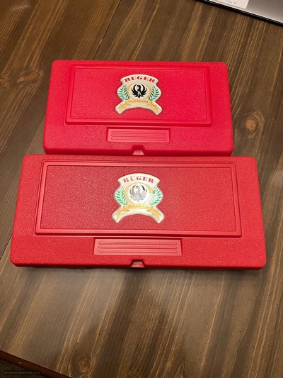 Ruger New Model Blackhawk same serial #'d pair 357 44 NIB's