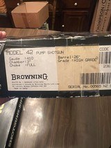 Browning Model 12/42 Grade V set 20/28/410 NIB's