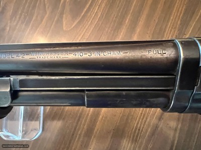 Winchester 42 410 Ga solid rib - Image 5 of 14