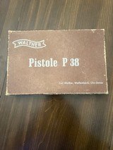 Walther P38 9mm with orig box - 1 of 14