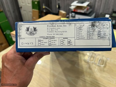 Freedom Arms Premier Grade 454 Casull