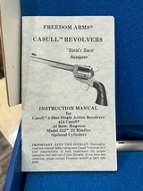 Freedom Arms Premier Grade 454 Casull - 5 of 15