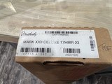 Weatherby Mark XXII Deluxe 17 HMR NIB - 12 of 12