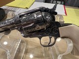 Ruger Vaquero 45 Colt Custom Engraved - 4 of 14