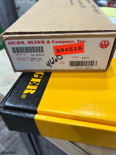 Ruger Vaquero 45 Colt Custom Engraved