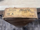 Remington 720 Military 30-06 presentation rifle with box - 1 of 21