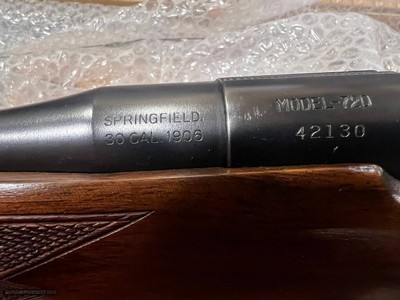 Remington 720 Military 30-06 presentation rifle with box - Image 16 of 21