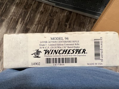 Winchester 94 Centennial Grade 1 30 WCF NIB