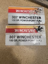 Winchester Super X 307 Win 2 factory boxes
