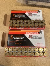 Winchester 348 Win Browning 71 edition 2 factory boxes - 3 of 5