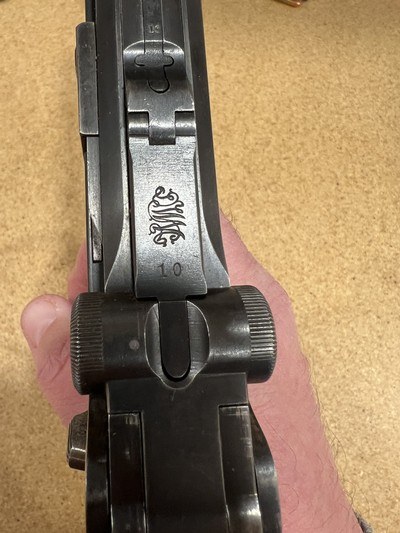 Luger 1918 DWM Artillery 9mm - Image 8 of 11
