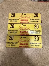 Weatherby 7mm Wby Mag 154 grain soft point 3 factory full picture boxes - 1 of 4