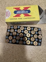 Western X 44-40 win factory full box - 3 of 4